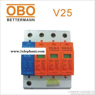 OBO单相2P防雷器OBO带声光报警V25-B/2-AS浪涌保护器图2