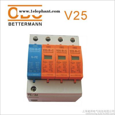欧宝OBO三相带停电监控电源防雷器V25-B/4-FS-SU浪涌保护器图3