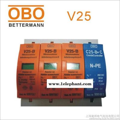 单相二线OBO防雷器OBO单相带遥信触点V25-B/2-FS浪涌保护器图4