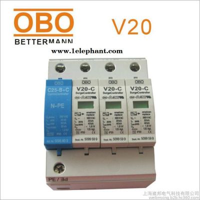 OBO普通型48V直流电源防雷器V20-C/3-PH-VA电源避雷器图3