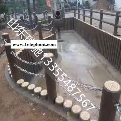 防护链 园林绿化链 河道护栏链 街道美化链,公路防护链   道路防护链图5