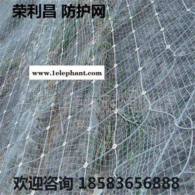 荣利昌 可定制 防护网 边坡防护网 山坡防护网 钢丝绳防护网 山体防护网 四川防护网厂家图5