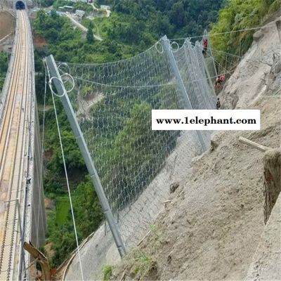 【鹏昌】 专业定制 环形防护网 自然灾害防护网 山体防护网图7