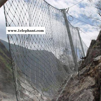 边坡防护网 防坠石防护网主动山体防护网被动山脚防护网 边坡防护网图2