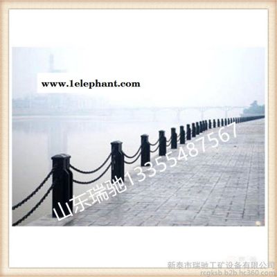 瑞驰直径14-22 绿化链条 景观防护链 街道绿化链  河道护栏链图2