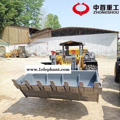 贵州中首重工矿用装载机 932巷道小铲车 安装防护链带黑烟净化器图5