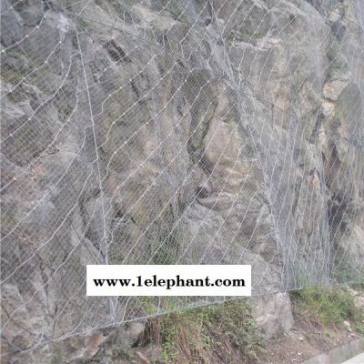 厂家批发边坡防护网 山体防护网 锚杆 结合绳防护网  绿化防护网 贵州厂家现货供应图2