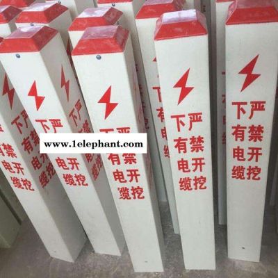 警示柱 玻璃钢标志桩抗腐蚀耐老化图3