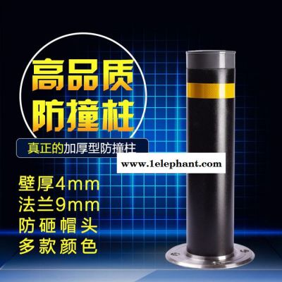 JC锦诚反光防撞柱 无缝钢管 交通警示柱 3M反光膜 固定路桩 隔离桩 高端小区商场酒店必备图2