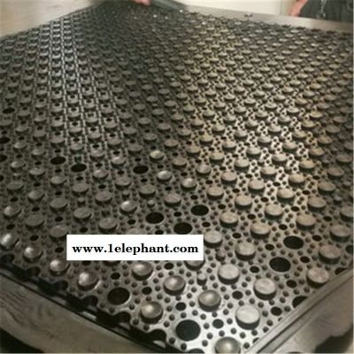 朔涵 牛棚垫 耐用防滑马棚垫 减震橡胶垫 牲畜防滑垫 宽条纹橡胶板图3