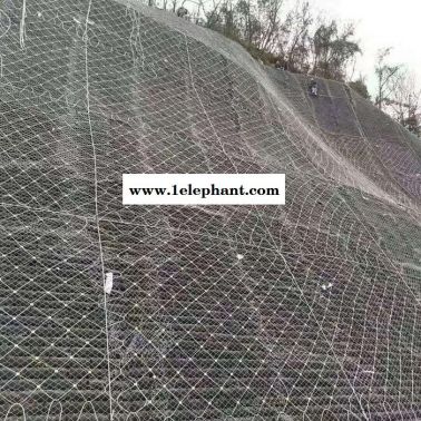 葵泰   公路边坡防护网  高速边坡防护网 钢丝绳边坡防护网 山体边坡防护网
