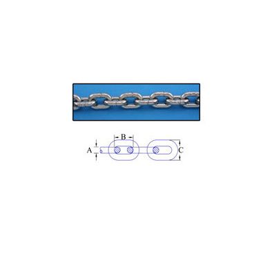 不锈钢链条 镀锌链条/园林防护链/铁链/铁链子/狗链子10mm[每米单价图2