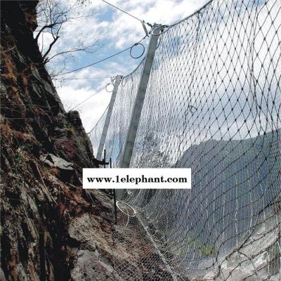 山体滑坡泥石流防护网  SNS柔性防护网  柔性防护网  主被动边坡防护网 防护网 SNS柔性边坡防护网图3