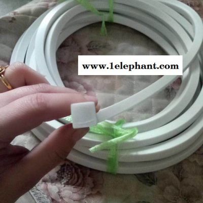 厂家供应D型硅胶密封条排烟风管防烟防火密封胶条图4