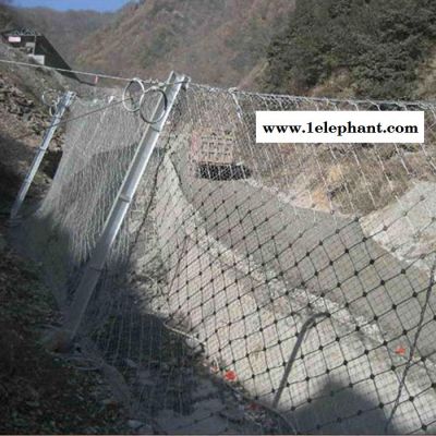 SNS柔性边坡防护网 被动防护网 护山网柔性防护网 被动边坡防护网图2