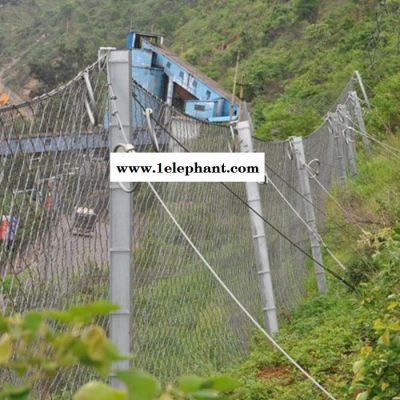 SNS柔性边坡防护网 被动防护网 护山网柔性防护网 被动边坡防护网图4