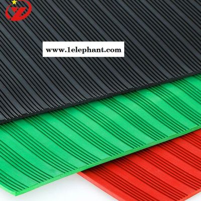 黑色防滑垫绝缘皮现货图2