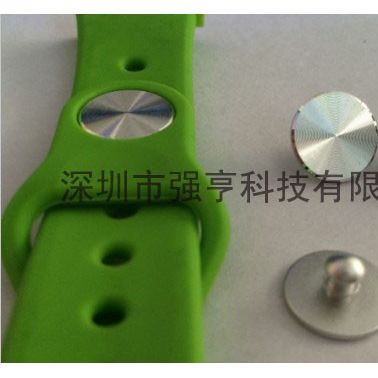 腕带金属扣，小米手环3金属扣，苹果手表五金扣子，定位表带扣 非标零件加工 表带金属扣