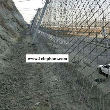 被动山坡防护网 山坡防护网厂家 山体防护网    臣运丝网制造