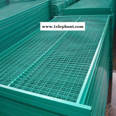 朋英 厂家供应 小区绿化防护网 浸塑小区边框防护网 小区弯头防护网图7