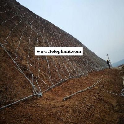 RXI-200公路主动防护网 落石主动防护网 边坡防护网 柔性防护网图5