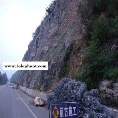 岩石地质灾害防护网 环形防护网 山体塌方防护网 川鑫 欢迎选购