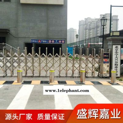 升降警示柱可定做 升降警示柱厂商 大兴升降警示柱 公园升降警示柱图4