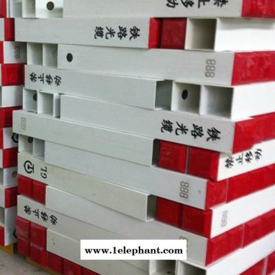 油气警示柱  玻璃钢标志桩  电缆标志桩  电力标志桩  玻璃钢警示桩图4