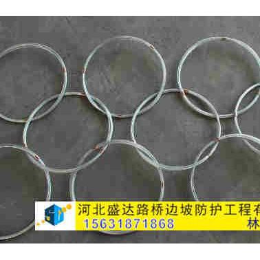 盛达环形防护网 环形防护网供应 边坡防护网 落石防护网