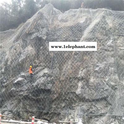 万旭 边坡防护网 挖方边坡防护网 边坡防护网设计 高边坡主动防护网图2