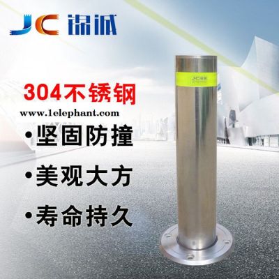 JC锦诚交通防撞柱 ** 304不锈钢 固定警示柱 交通隔离柱 道路安全防护桩 交通设备 路障图3