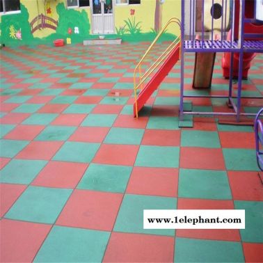 鹤壁 游乐场橡胶地垫 橡胶地垫防滑垫 不断裂不鼓包