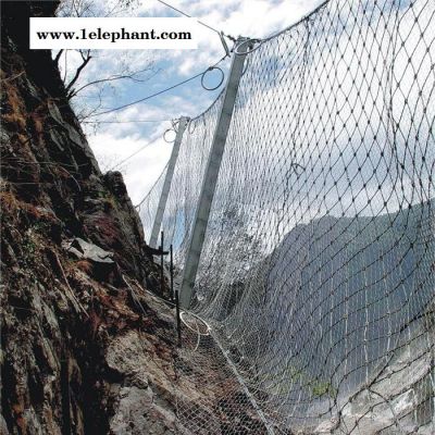 柔性防护网  山坡防滑网  边坡防护网  被动防护网  主动防护网图1