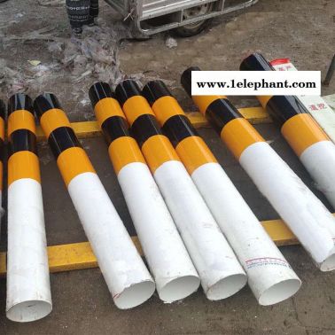 PVC柔软警示柱 反光警示柱 红白警示分道柱 PVC警示柱