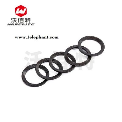 65锰锁紧垫片发黑/镀锌 防松垫圈双面齿蝶形防滑垫M3-M36 DIN9250图4