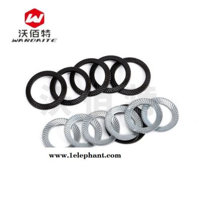 65锰锁紧垫片发黑/镀锌 防松垫圈双面齿蝶形防滑垫M3-M36 DIN9250图2
