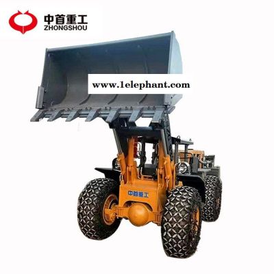 采矿矿用装载机_戴防护链井下隧道装载机  ZSZG 现货随时发车图2