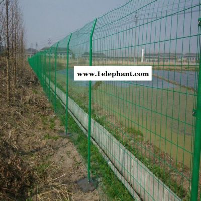 朋英低价** 绿色浸塑防护网 组装式小区防护网 双边丝防护网图7