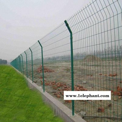 朋英低价** 绿色浸塑防护网 组装式小区防护网 双边丝防护网图3