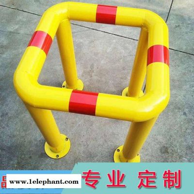 方元浩宇 M型防撞护栏 U型钢管挡车器 加油站警示柱 异型护栏可定做图5