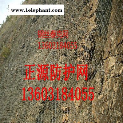 生产 包塑边坡防护网 边坡柔性防护网 边坡防护网 安平边坡防护网图2