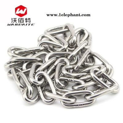 沃佰特304不锈钢 5mm中环链条 宠物链吊灯链 挂链铁环链静电链防护链图2