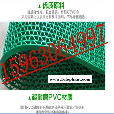 2019等待惊喜   镂空浴室防滑垫    PVC漏底过道走廊地毯图4