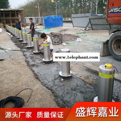 盛辉嘉业 升降警示柱可定做 升降警示柱厂商 大兴升降警示柱 公园升降警示柱 快速降警示柱图3