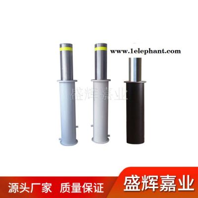 盛辉嘉业 银行不锈钢防撞警示柱 防撞警示柱厂家 衡水防撞警示柱 商场防撞警示柱 升降柱安装调试图2