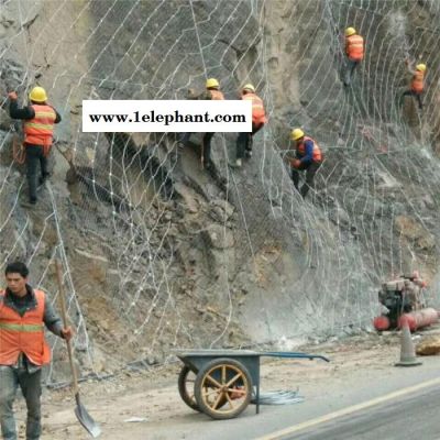 鑫金冀威海主动山体防护网@边坡防护网@主动防护网**图2