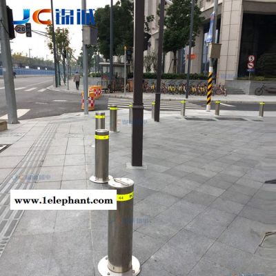 JC锦诚不锈钢活动路桩预埋可拆卸防撞柱可移动警示柱隔离柱路立柱图5