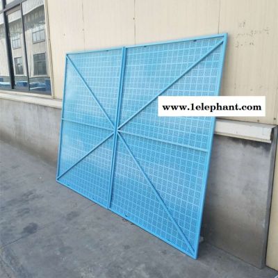 隆途现货  爬架防护网片 安全防护网 爬架网 圆孔爬架网 建筑防护网 爬架冲孔网图2