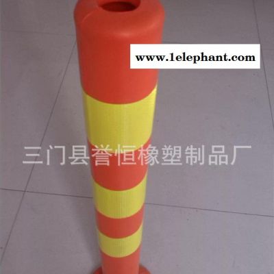 80cmEVA立柱 柔性警示柱 弹性立柱 PU道口标柱 交通设施图3