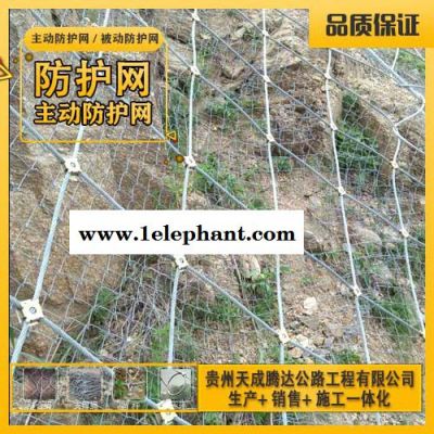 厂家批发专业品质较高柔性高防护强度边坡主动防护网柔性SNS防护网图4